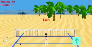 Beach volley girl - Screenshot 2