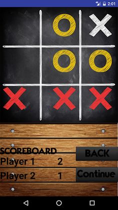 Tic Tac Toe Blackboard - Screenshot 3
