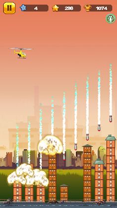 Chopper Drop: Helicopter And B - Screenshot 2