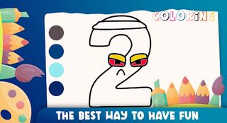 Numbers lore - Coloring Page - Screenshot 1