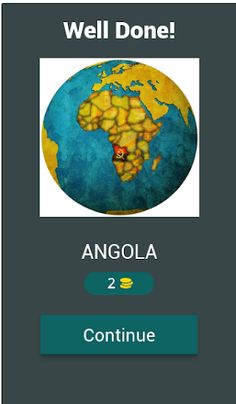Mapa polityczna Afryki - quiz - Screenshot 2