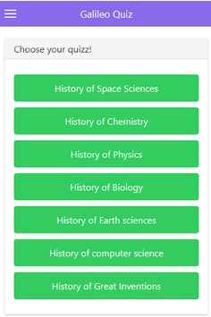 Galileo: History of Science Qu - Screenshot 2