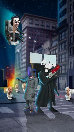 Survival Shooter - Merge Skiby - Screenshot 2