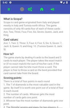 Scopa - Screenshot 4