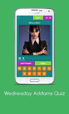 Wednesday Addams Quiz - Screenshot 1