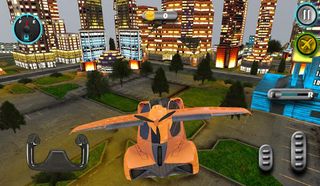 Sports Car Flying 3d - Screenshot 1