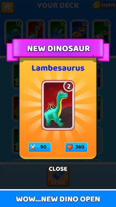 Dino Battle Cards - Screenshot 4