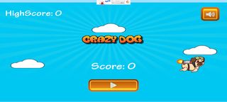CRAZY DOG: Jetpack Game - Screenshot 1