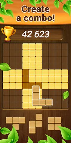 Wood block puzzle, hexa puzzle - Screenshot 2