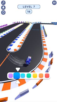 Color Car Racing - Screenshot 2