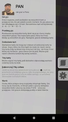 Pan - gra karciana - Screenshot 4