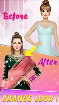 Indian Dress Up Wedding Games - Screenshot 3