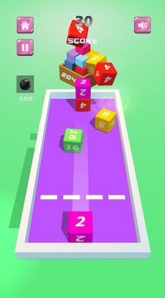 2048 Classic Puzzle - 3D - Screenshot 2