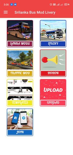 SRILANKA BUS MOD LIVERY | INDO - Screenshot 1