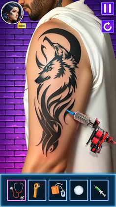 Tattoo Games - Tattoo Creator - Screenshot 2