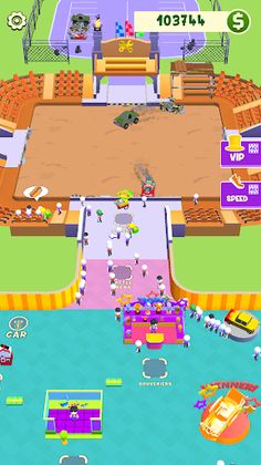 Car Smash Park: Idle Manager - Screenshot 4