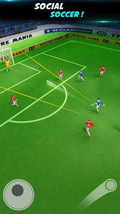 Soccer Kicks Strike Game - Screenshot 2
