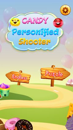 Candy Personified Shooter - Screenshot 1