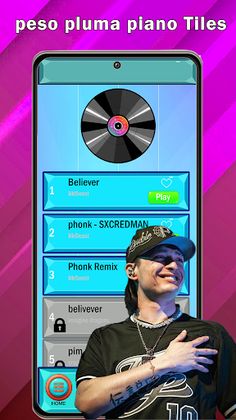 peso pluma piano Tiles 2023 - Screenshot 1