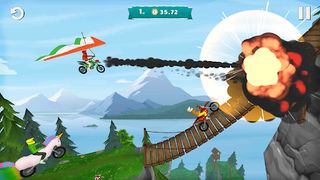 Airborne Motocross Bike Racing - Screenshot 3