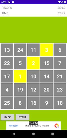 touch the number - Screenshot 2