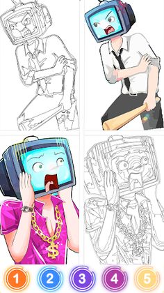 Cameraman Skibidi Toilet color - Screenshot 4