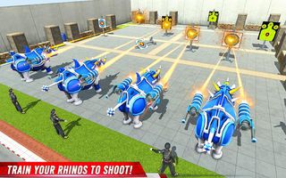 Rhino Robot Car Transform Game - Screenshot 2