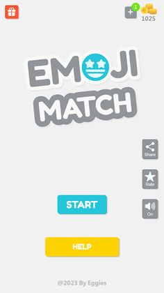 Emoji Match - A sliding puzzle - Screenshot 1