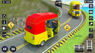 Rickshaw Driving Game Tuk Tuk - Screenshot 3