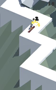 Tap Skier Free - Screenshot 1