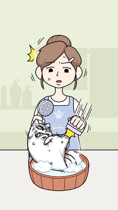 Cat No Wash! - Screenshot 2