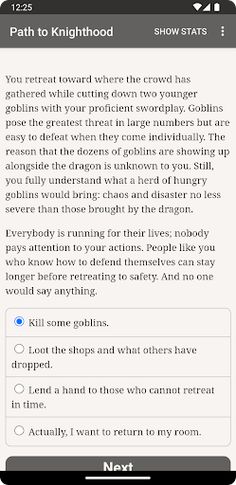 Path to Knighthood - Screenshot 1