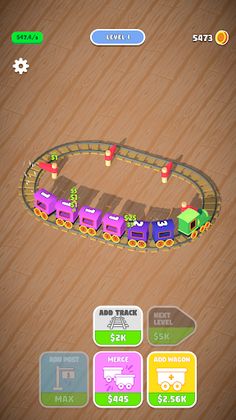 Idle Train ASMR - Screenshot 2