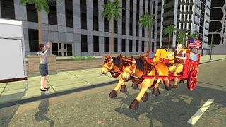 Horse Cart Taxi Cab Driver - Screenshot 3
