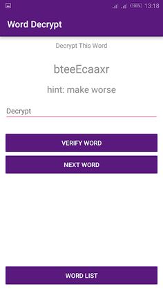 Word Decrypt - Screenshot 2