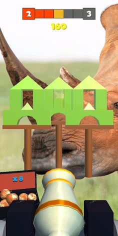Rhino Shooting Ball - Screenshot 4