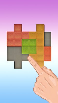 Folding Blocks 3D: Fold Puzzle - Screenshot 4