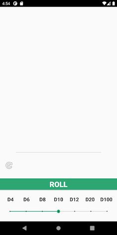 DnD Dice Roller - Screenshot 1