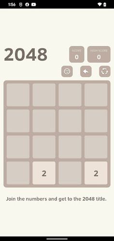 2048 small game - Screenshot 4