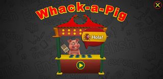 Learn Spanish Words WhackaPig - Screenshot 1