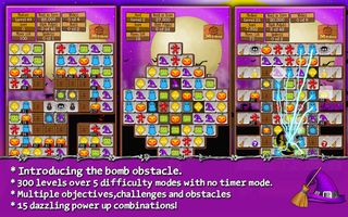 Halloween Drops - Match three - Screenshot 1