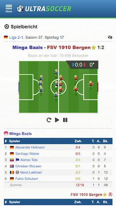 Ultrasoccer Fußball-Manager - Screenshot 1