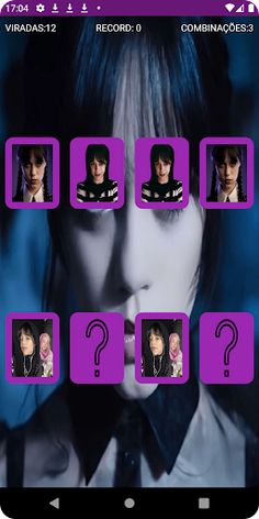 Wednesday Matching Game - Screenshot 2