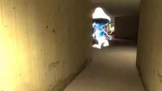 Blue Smurf Cat Game - Screenshot 3