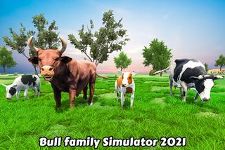 Angry Bull Family Survival 3D - Screenshot 1