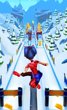 Subway Huggy Runner Lady 3D - Screenshot 3
