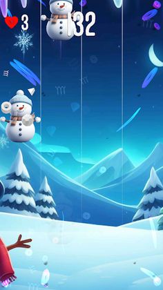 Frosty Snowman Piano Snowflake - Screenshot 4