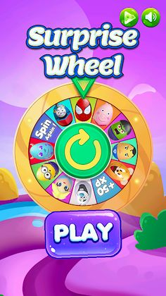 Surprise Eggs Spinning Wheel - Screenshot 1