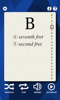 Guitar Notes Flash Cards (Impr - Screenshot 4