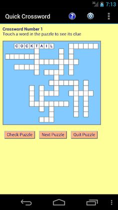 Quick Crossword+ - Screenshot 4